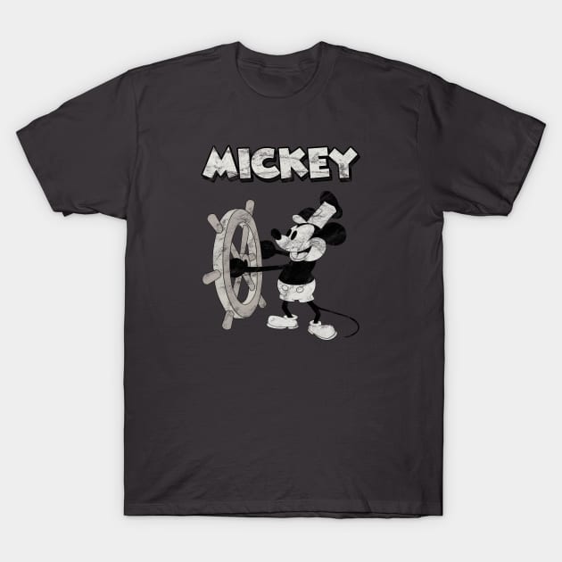 Steamboat Mickey T-Shirt by Super Secret Villain